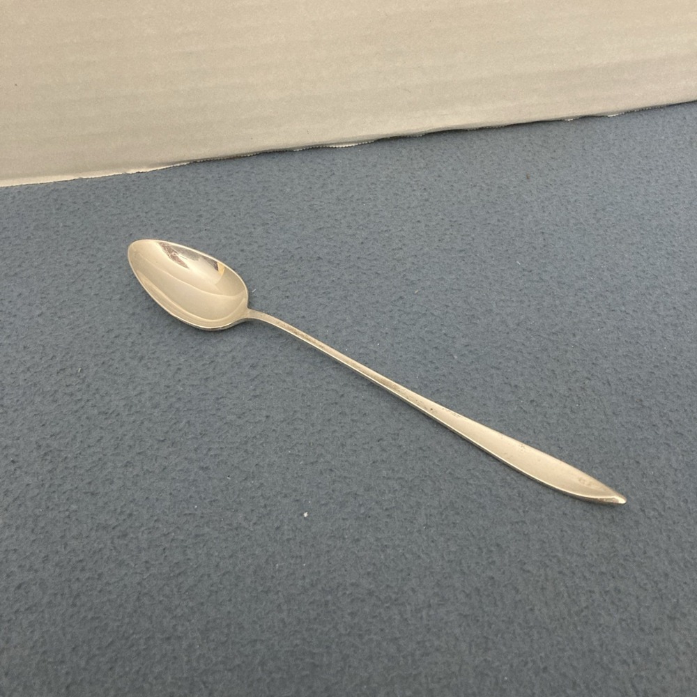 Vintage Gorham Esprit 7 5/8" Sterling Silver Iced Teas Spoon - MCM Flatware